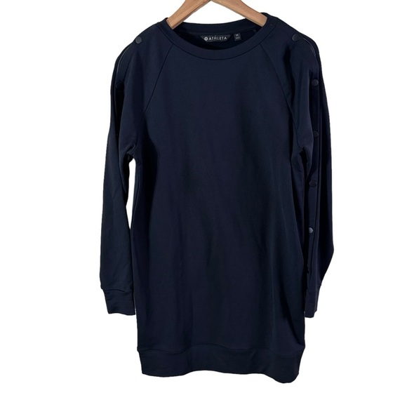 Athleta Snappy sweatshirt dress - Picture 5 of 12